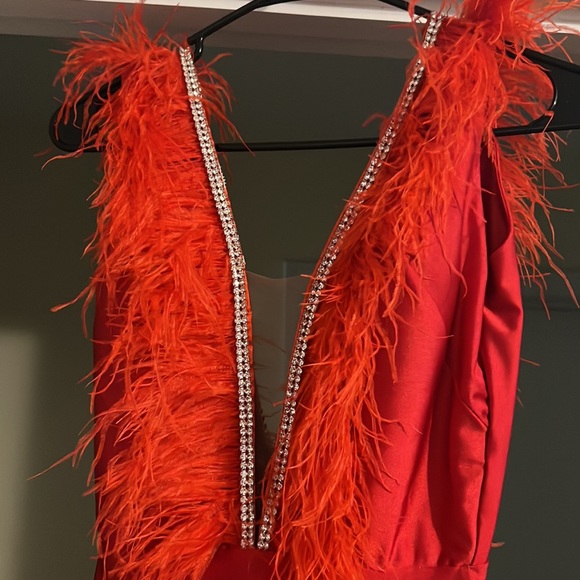 sherri hill, 00. red - Picture 2 of 6